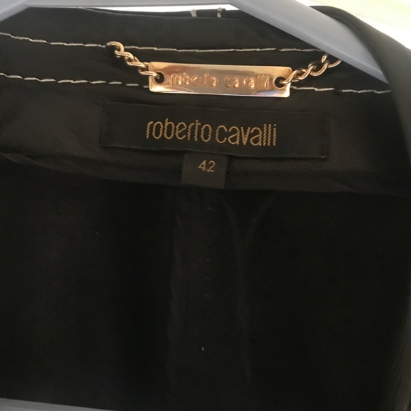 Roberto Cavalli Leather Jacket - Picture 3 of 5